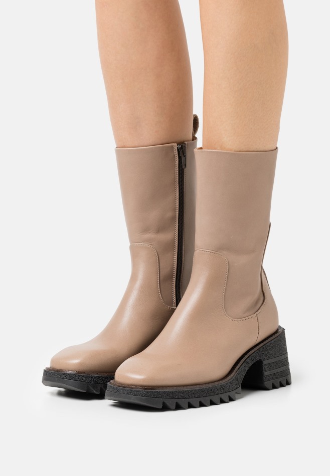 Bottes à Plateforme Caramel/gris Gabor | Exclusif